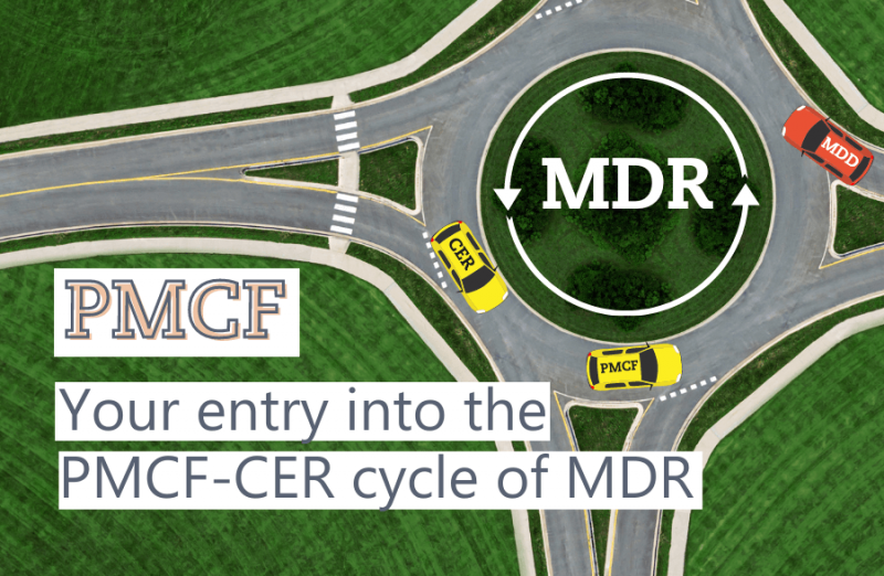 Textimage of Post-market clinical follow-up: Your entry into the PMCF-CER cycle of MDR -EN- Metecon GmbH