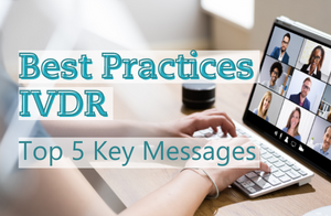Textimage of "IVDR Best Practices: Our top 5 key messages" - Metecon GmbH