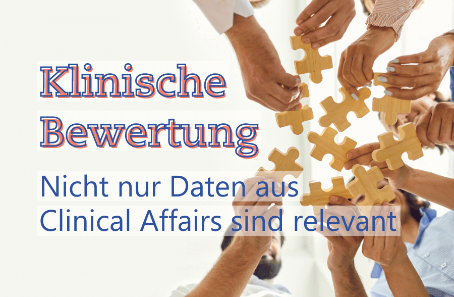 Clinical evaluation: Data from clinical affairs is not the only relevant factor - Metecon GmbH