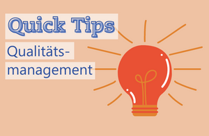 Quick Tips Quality Management 2022