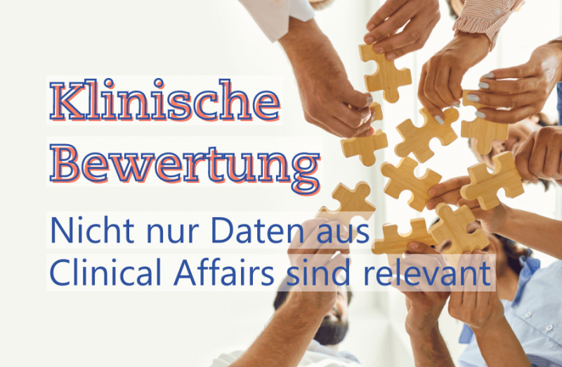 Klinische Bewertung: Nicht nur Daten aus Clinical Affairs sind relevant - Metecon GmbH