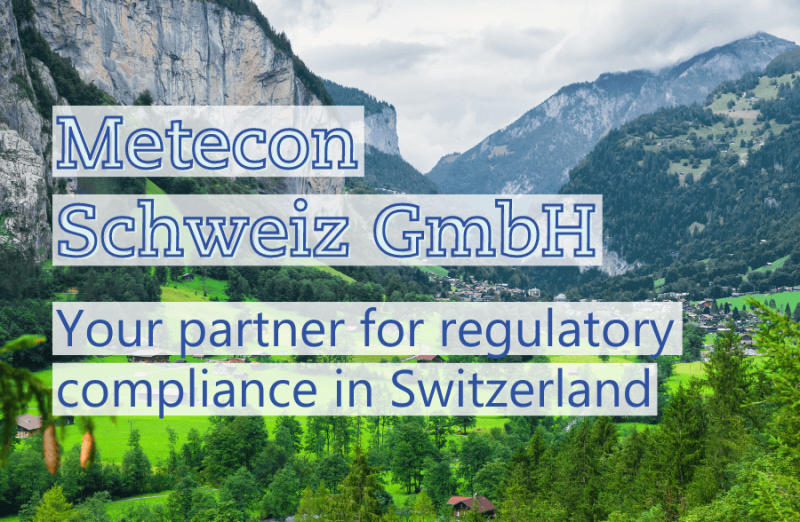 Metecon Schweiz GmbH: Your partner for regulatory compliance in Switzerland 