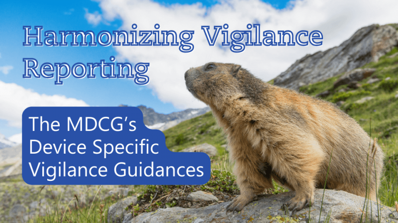 Harmonizing Vigilance Reporting: A Guide to the MDCG's Device Specific Vigilance Guidances (DSVGs)