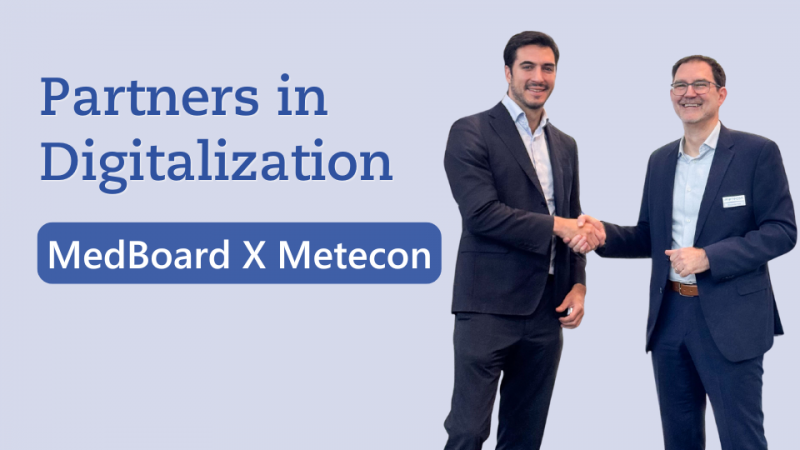 Alexander Fink und Ivan Perez Chamorro auf der MEDICA im Gespräch über die digitale Transformation regulatorischer Prozesse