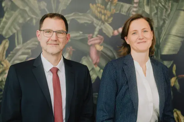 Alexander Fink & Katharina Thievessen, Geschäftsführung der Metecon GmbH Alexander Fink & Katharina Thievessen, Geschäftsführung der Metecon GmbH